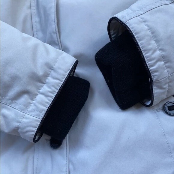 Alpine tek Fill Down Jackets Glacial Terrain Gear Winter Coat Hoodie Fur Trim - Picture 4 of 12